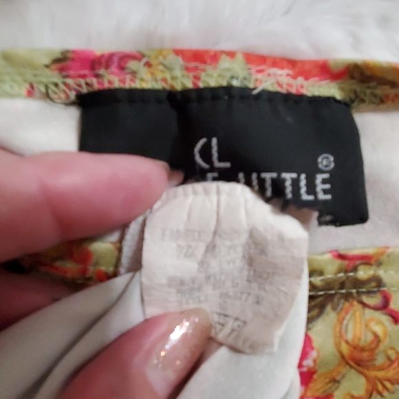 Carol Little short sleeve floral graphic print small - Picture 4 of 6